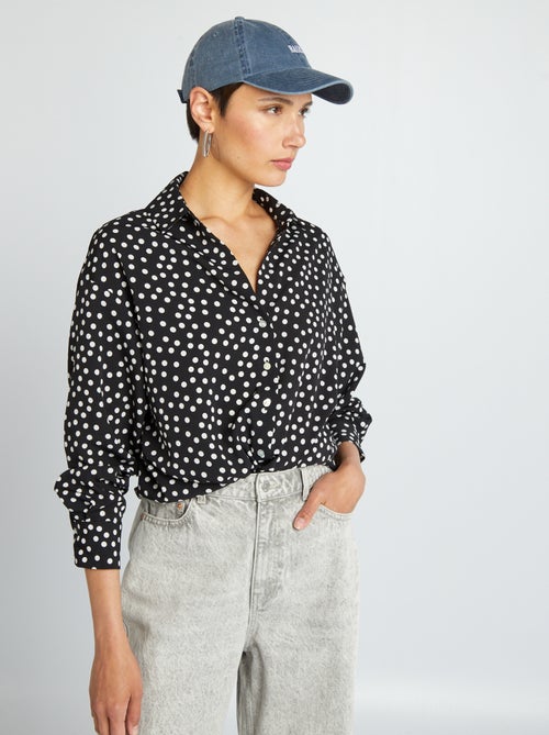 Soepelvallende blouse - Kiabi