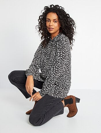 Soepelvallende blouse - Kiabi