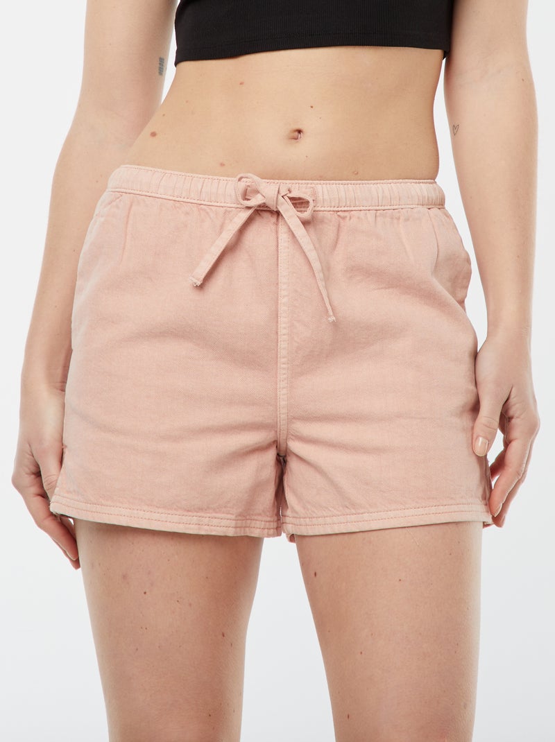 Soepelvallende jeansshort ROSE - Kiabi