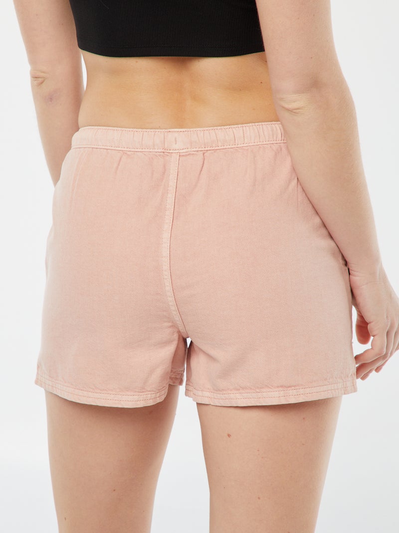 Soepelvallende jeansshort ROSE - Kiabi