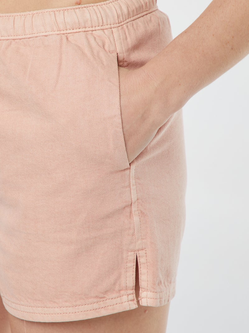 Soepelvallende jeansshort ROSE - Kiabi