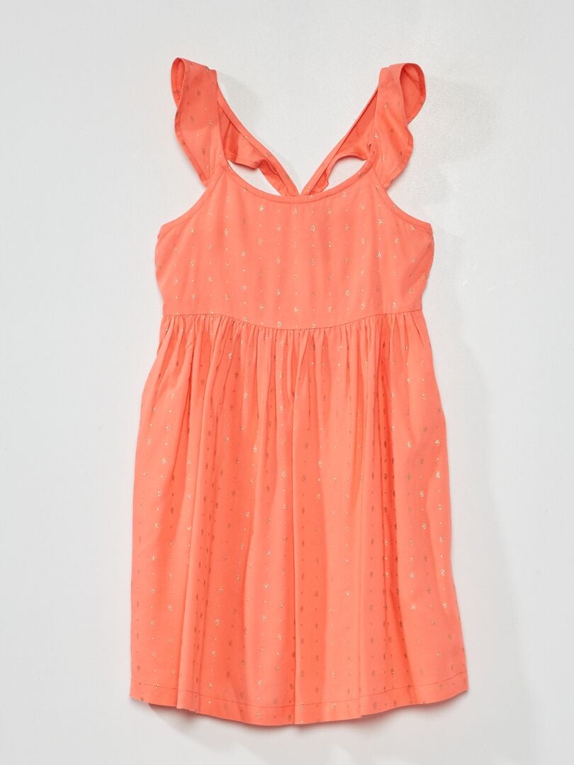 Soepelvallende mouwloze jurk ROSE - Kiabi