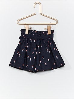 Meisje 0-36 maanden - Soepelvallende short met print - Kiabi