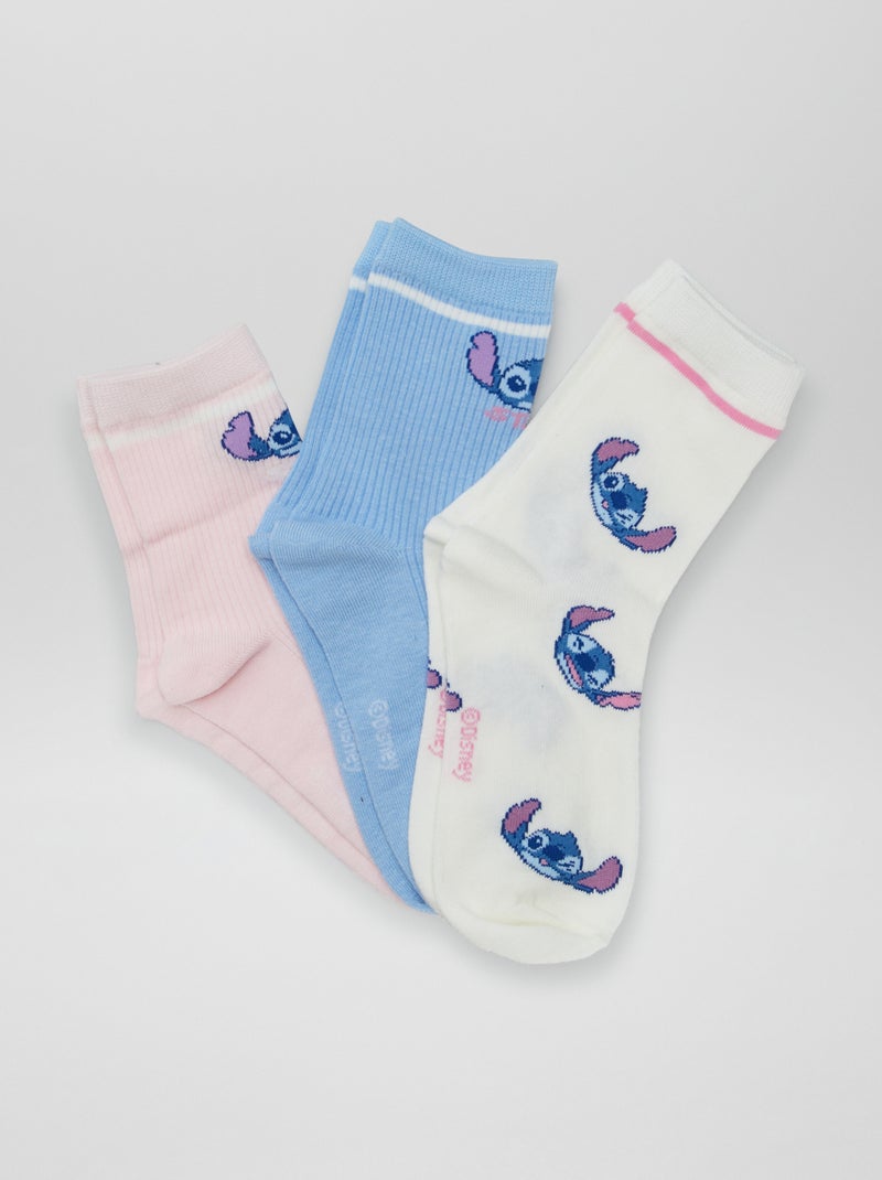 Sokken 'Disney' 'Stitch' BLAUW - Kiabi