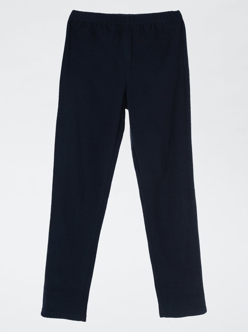 Sonic-pyjama 2-delig - T-shirt met lange mouwen + broek Blauw - Kiabi