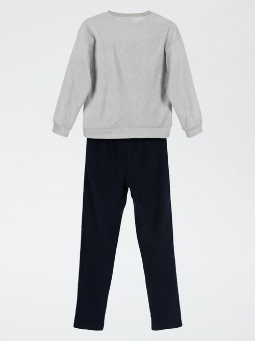 Sonic-pyjama 2-delig - T-shirt met lange mouwen + broek - Kiabi