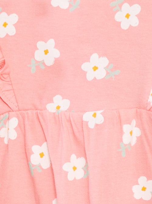 Speelpakje met ruches en zakjes - Kiabi