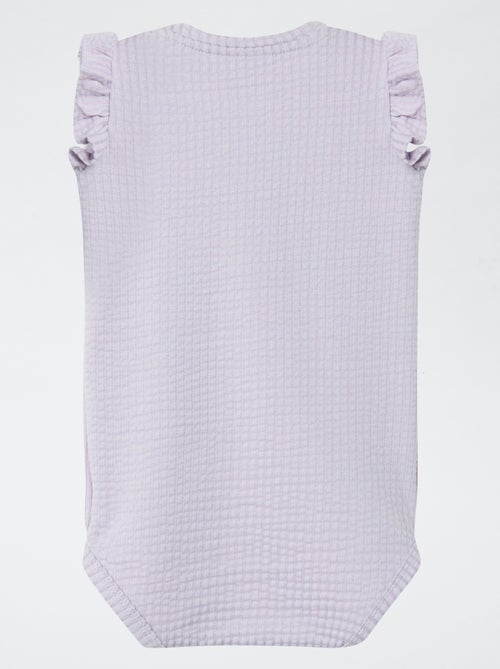 Speelpakje met wafeltextuur 'Guppy' - Kiabi