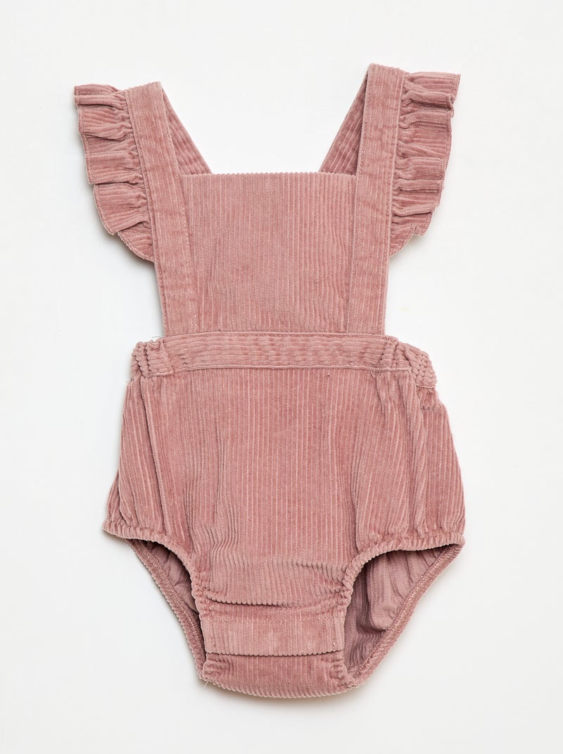 Speelpakje van corduroy Rose - Kiabi