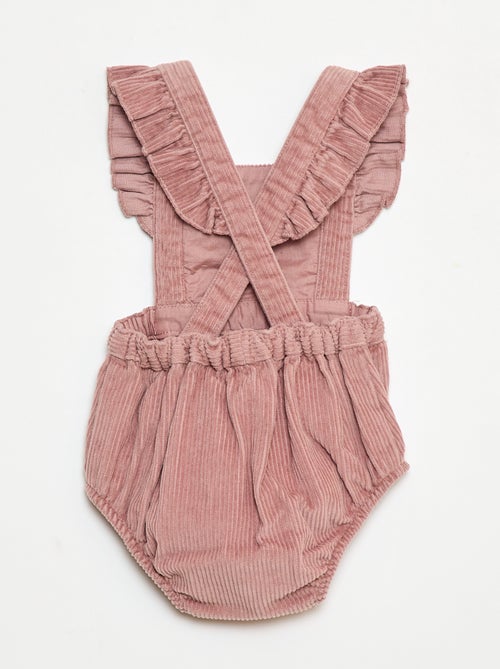 Speelpakje van corduroy - Kiabi