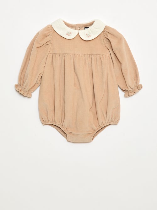 Speelpakje van velours - Kiabi