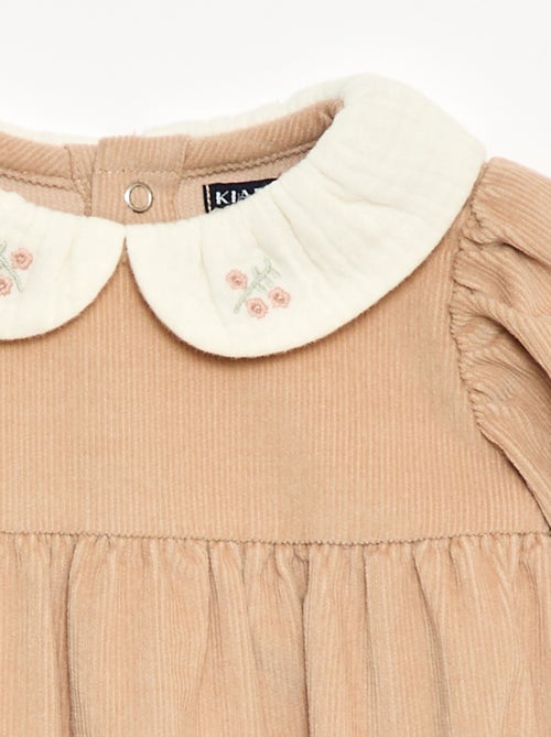 Speelpakje van velours - Kiabi