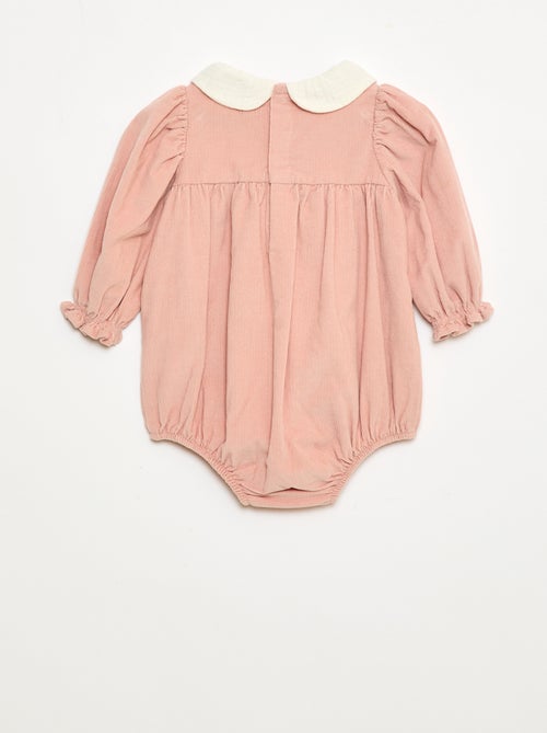 Speelpakje van velours - Kiabi