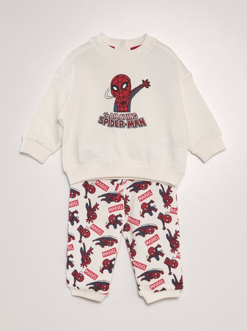 Spider-Man-joggingpak met sweater + broek - 2-delig - Kiabi