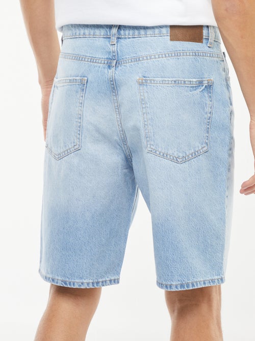 Spijkerbermuda - Kiabi