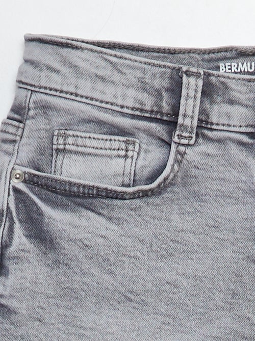 Spijkerbermuda - Kiabi