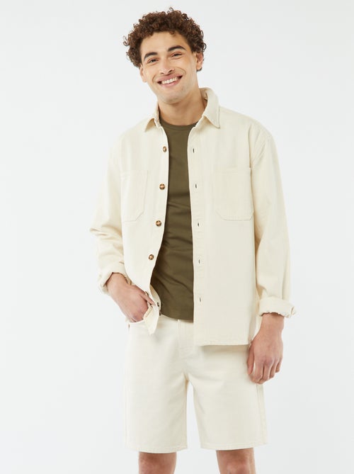 Spijkerbermuda tot op de knie - Kiabi