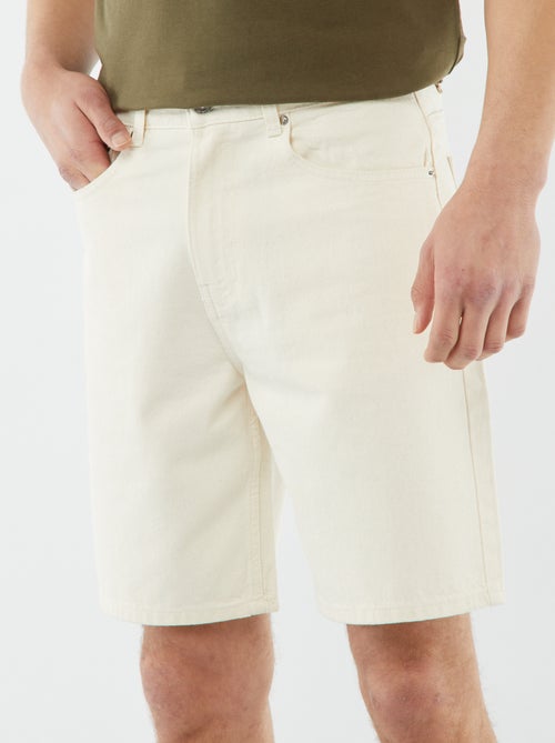 Spijkerbermuda tot op de knie - Kiabi