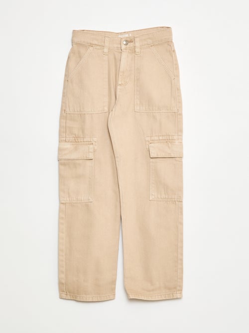 Spijkerbroek met veel zakken - Kiabi