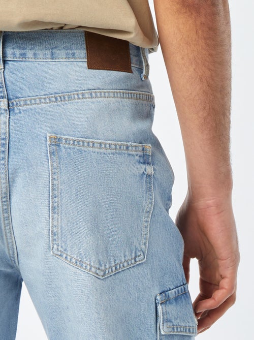 Spijkerbroek met veel zakken - Kiabi