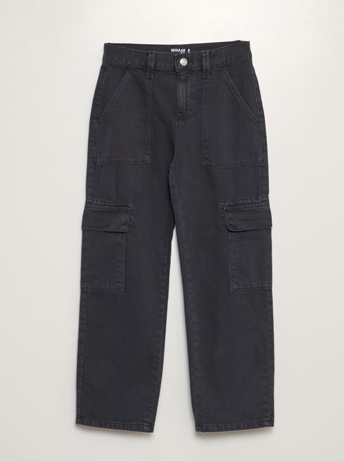 Spijkerbroek met veel zakken - Kiabi