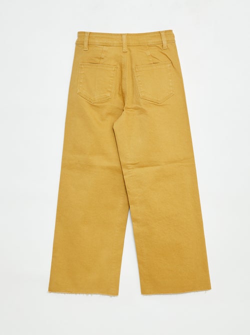 Spijkerbroek met wijde pijpen - Kiabi