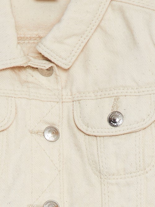 Spijkerjasje met drukknoopsluiting - Kiabi