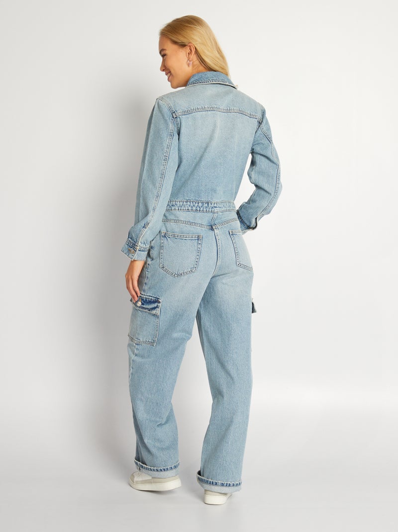 Spijkerjumpsuit BLAUW - Kiabi