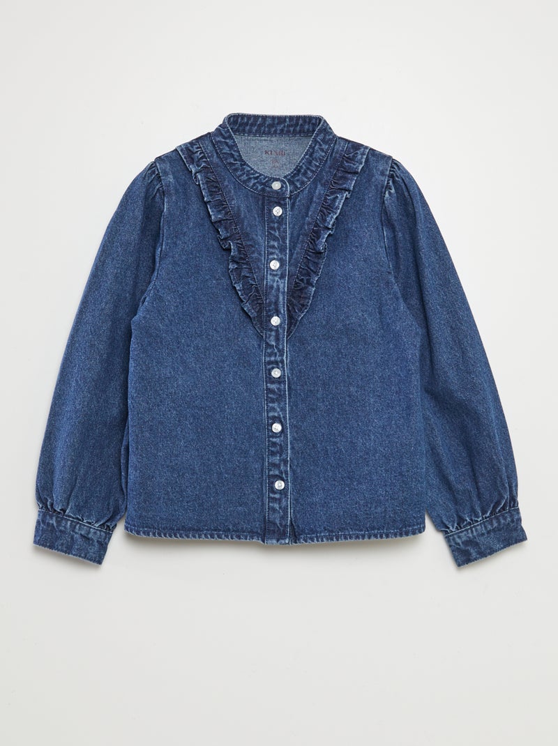 Spijkeroverhemd BLAUW - Kiabi
