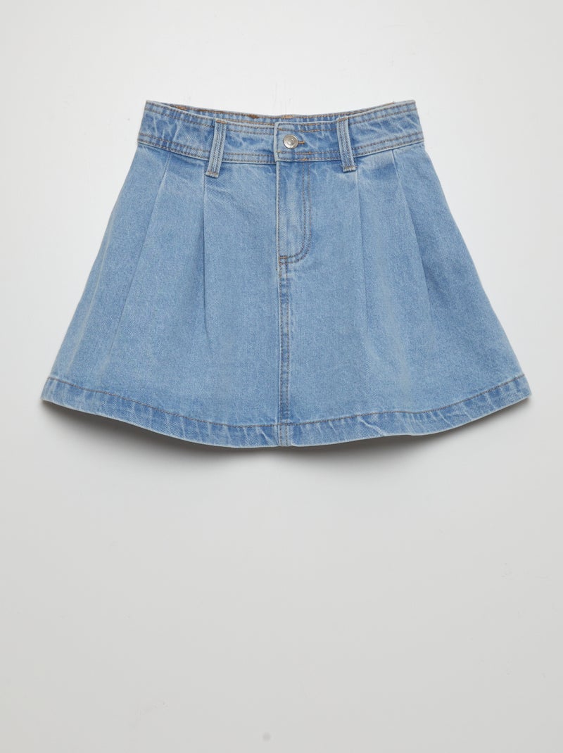 Spijkerrok BLAUW - Kiabi