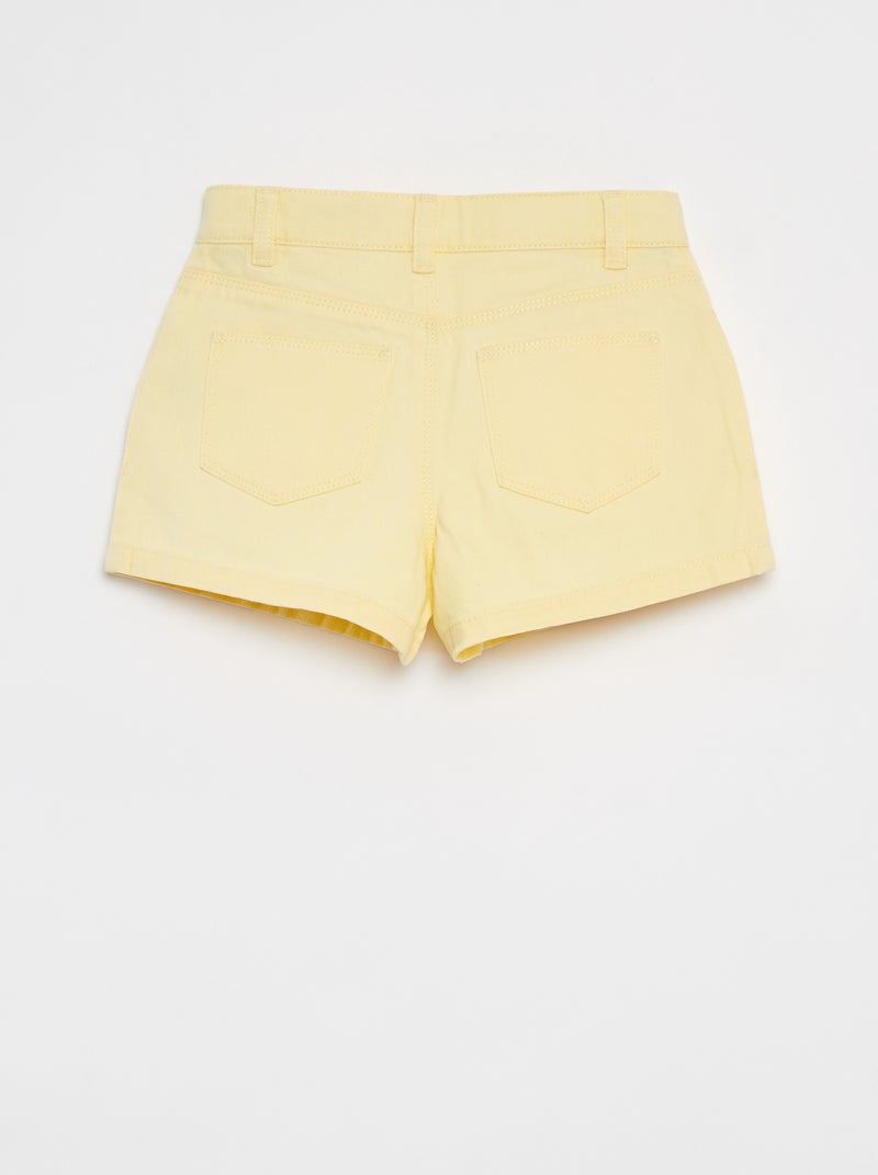 Spijkershort GEEL - Kiabi