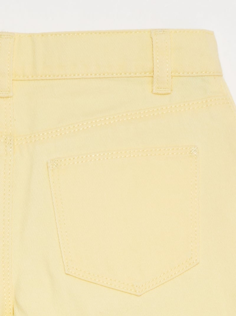 Spijkershort GEEL - Kiabi