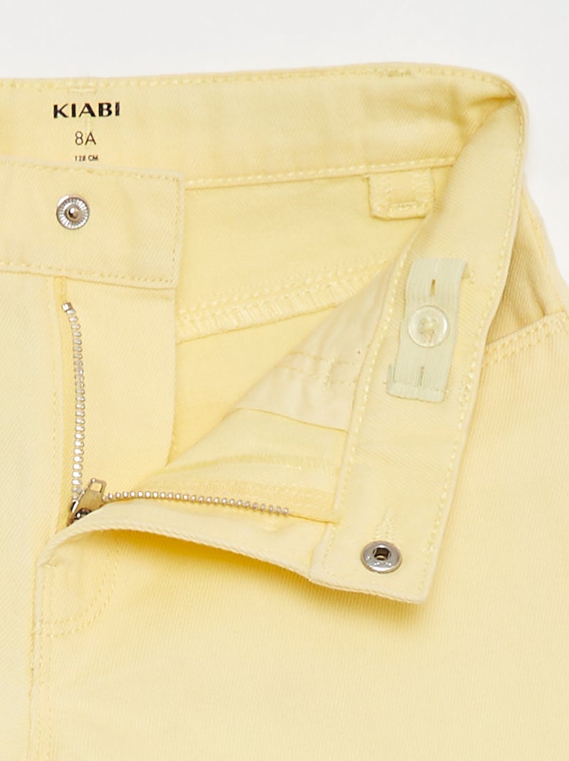 Spijkershort GEEL - Kiabi
