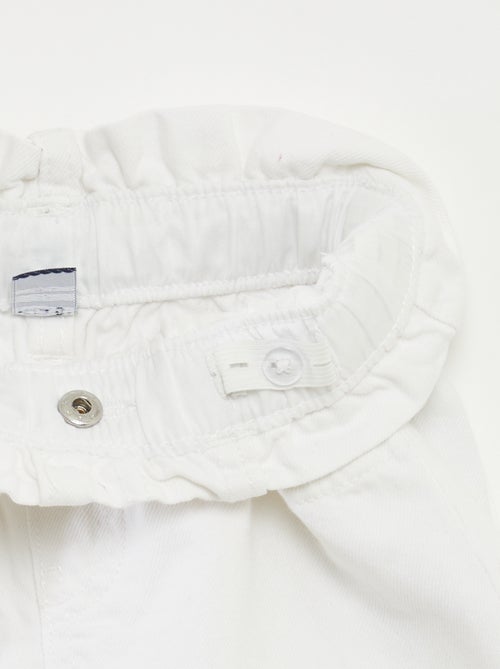 Spijkershort met omgeslagen pijpen - Kiabi