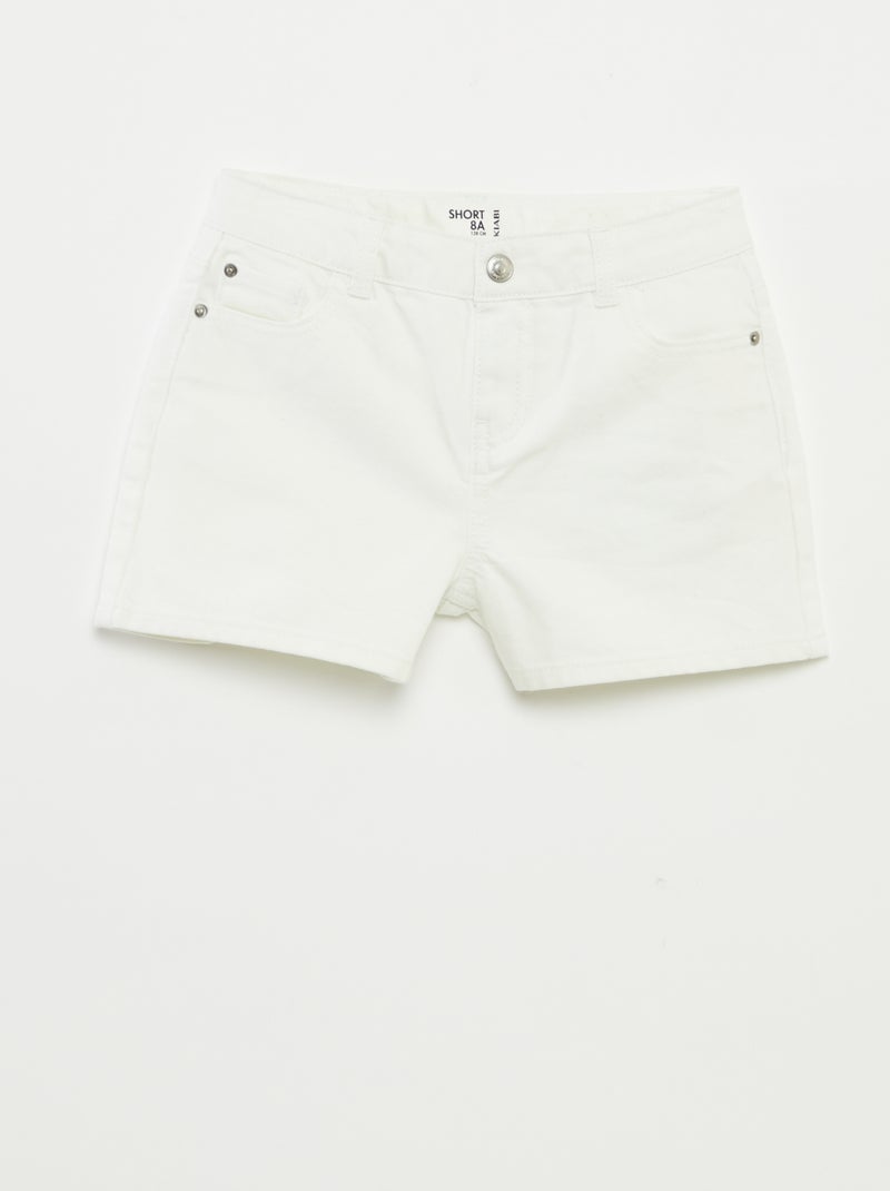 Spijkershort WIT - Kiabi