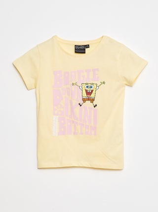 SpongeBob-T-shirt met korte mouw