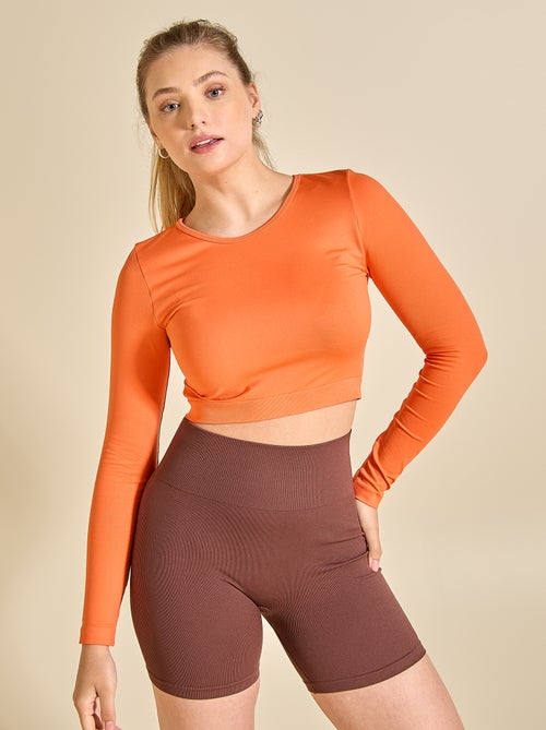 Sport T-shirt met lange mouwen - (ekstract) - Kiabi