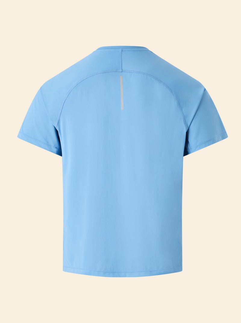 Sport T-shirt met reflecterend detail - (ekstract) Blauw - Kiabi