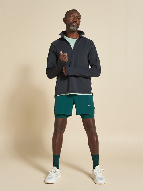 Sport T-shirt met reflecterend detail - (ekstract) - Kiabi Sport T-shirt met reflecterend detail - (ekstract) - Kiabi