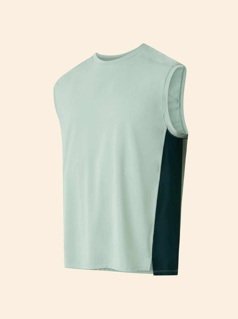 Sport T-shirt met reflecterend detail - (ekstract) Groen - Kiabi