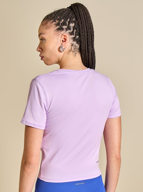 Sport T-shirt met ruches - (ekstract) - Kiabi Sport T-shirt met ruches - (ekstract) - Kiabi