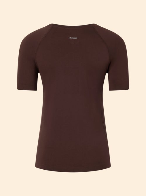 Sport T-shirt met tweedehuid-effect - (ekstract) - Kiabi Sport T-shirt met tweedehuid-effect - (ekstract) - Kiabi
