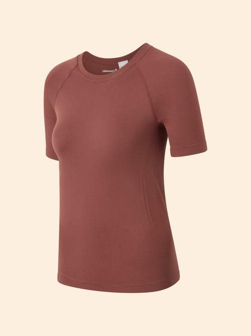Sport T-shirt met tweedehuid-effect - (ekstract) - Kiabi