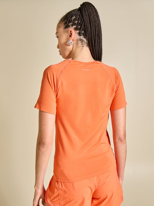 Sport T-shirt met tweedehuid-effect - (ekstract) - Kiabi