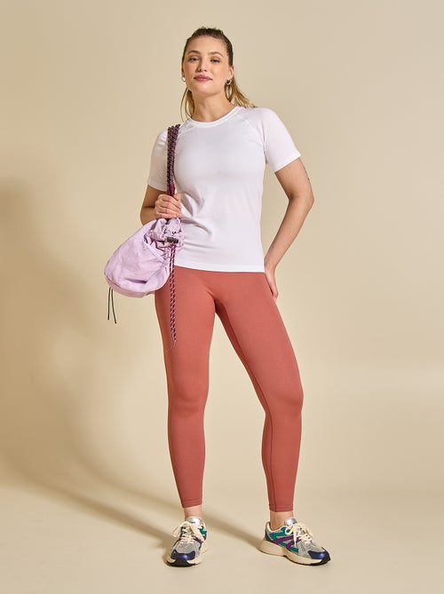 Sport T-shirt met tweedehuid-effect - (ekstract) - Kiabi