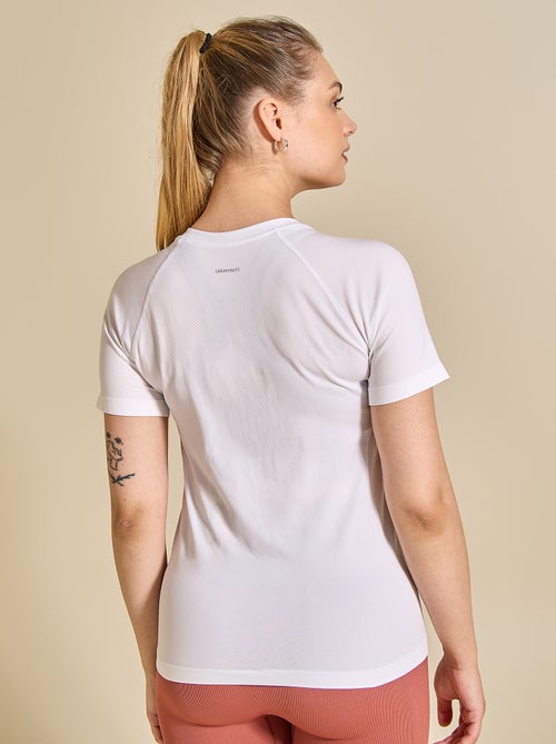 Sport T-shirt met tweedehuid-effect - (ekstract) - Kiabi