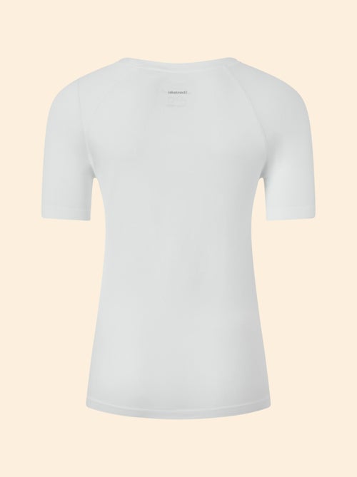 Sport T-shirt met tweedehuid-effect - (ekstract) - Kiabi