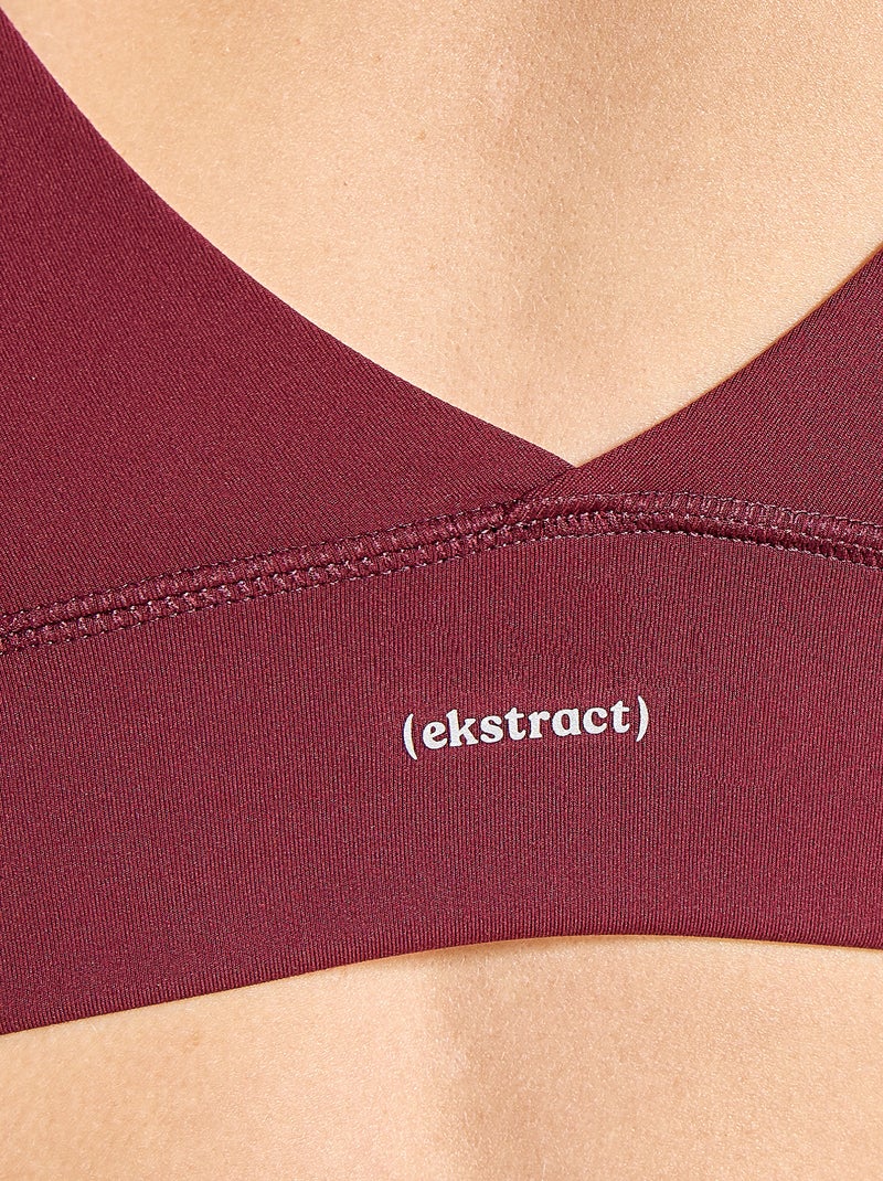 Sportbeha - (ekstract) Rood - Kiabi