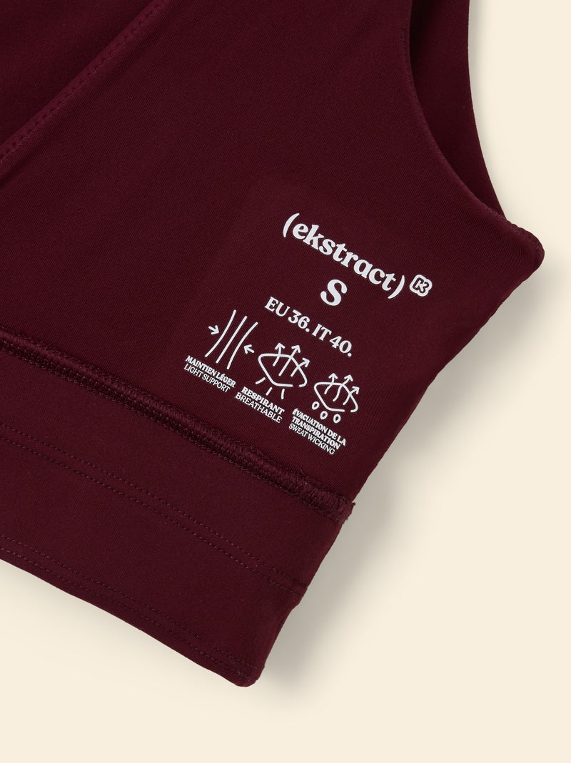 Sportbeha - (ekstract) Rood - Kiabi