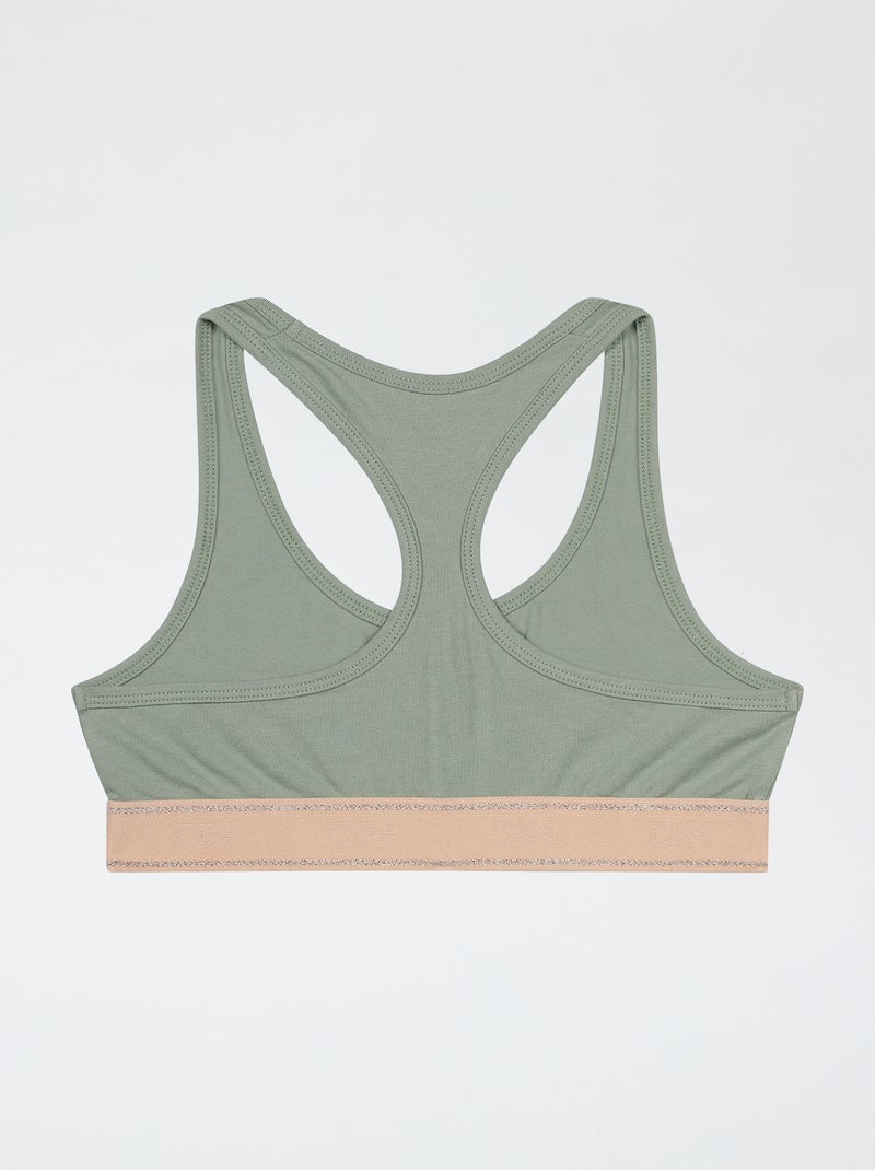 Sportbeha Groen - Kiabi